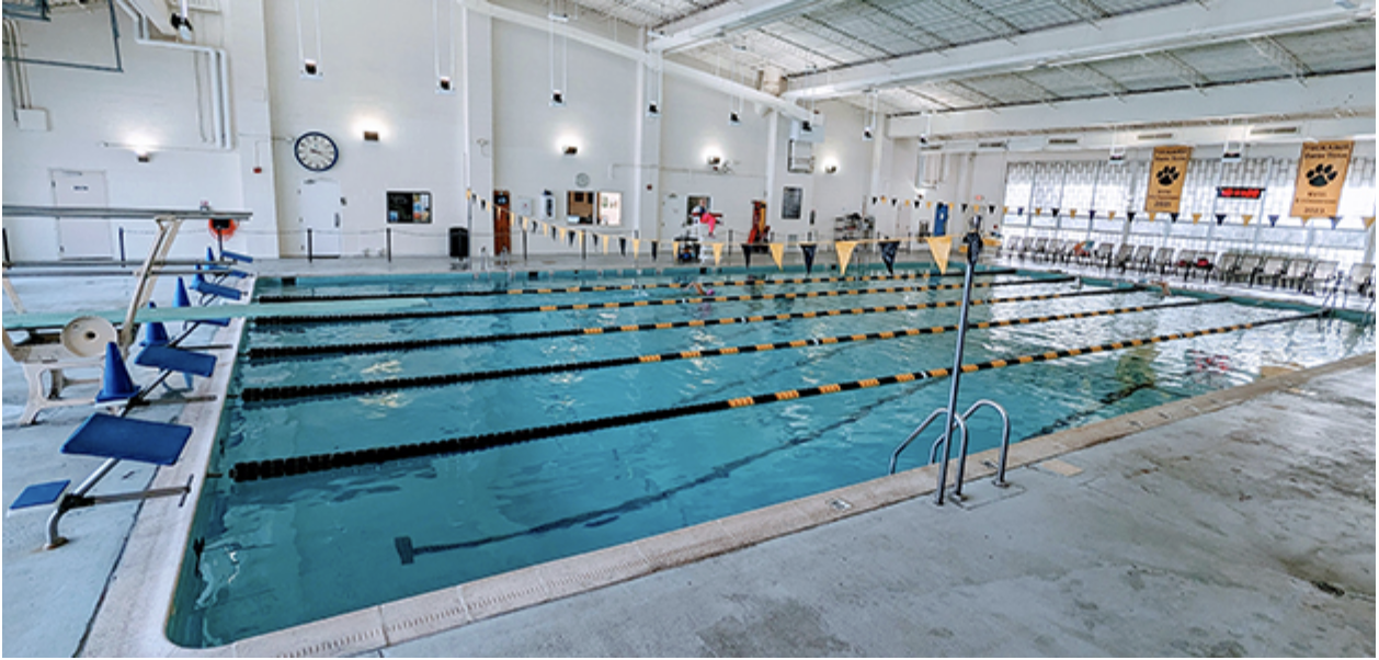 Indoor pool at Tuckahoe